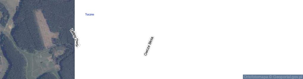 Zdjęcie satelitarne Owcze Błota ul.